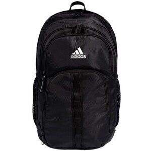Adidas One Size Unisex Backpack with Padded Laptop Sleeve, Black